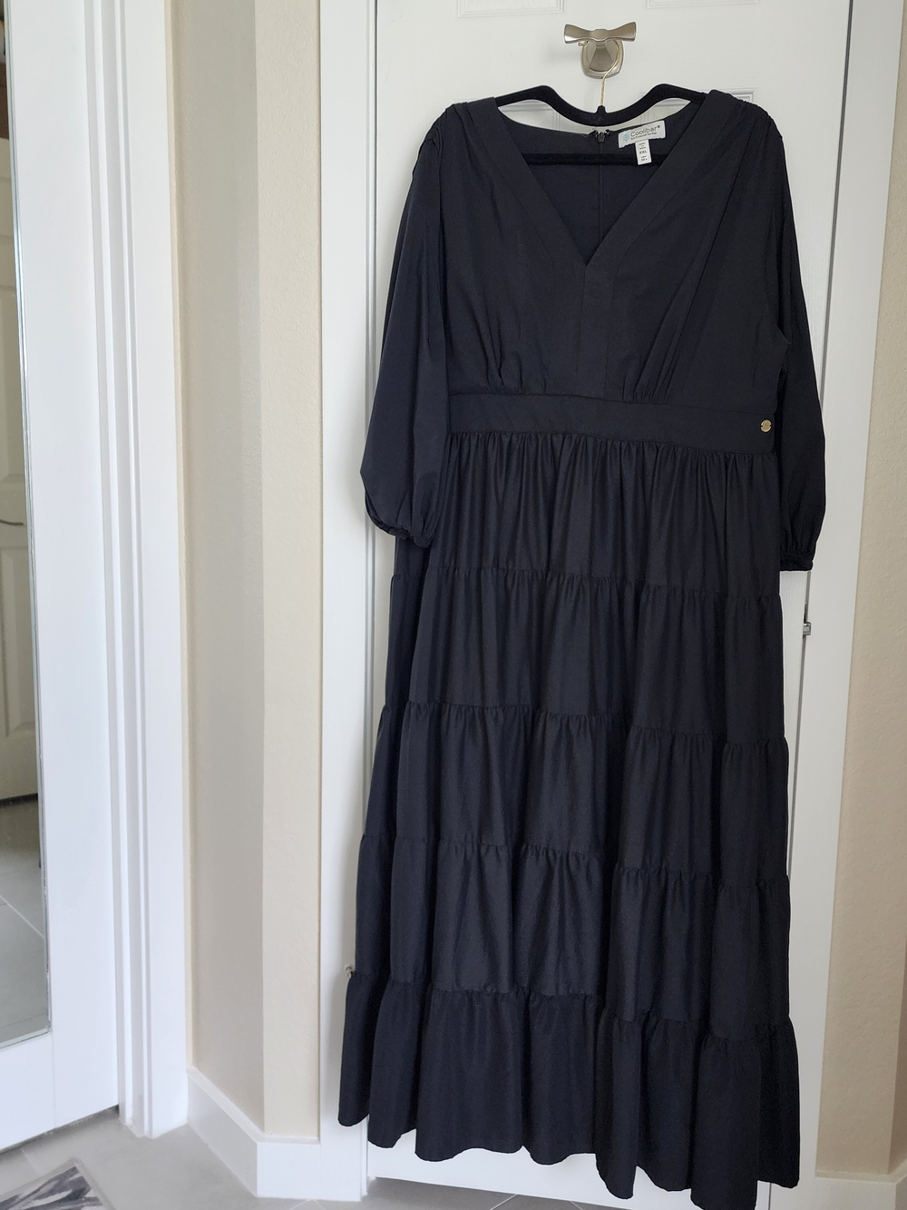 UPF 50+ XXL Tiered Maxi Dress